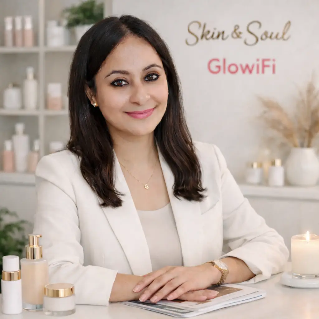 Glowifi skincare brand founder Rashmi J